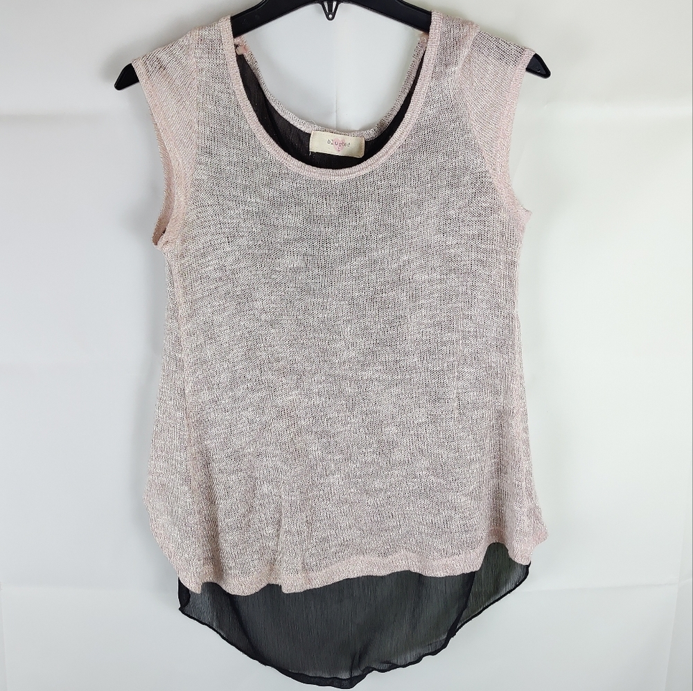 Blushed Vintage Knit Blouse